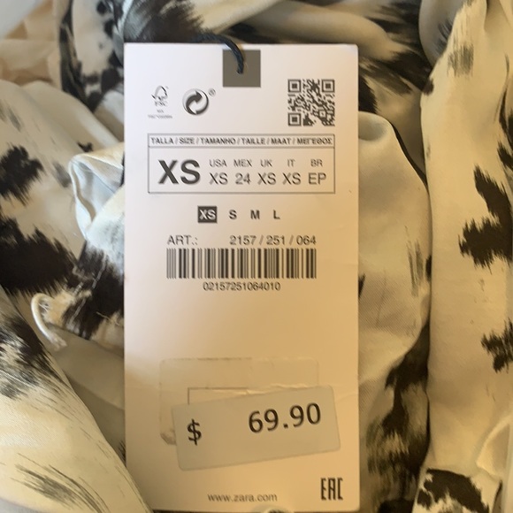 NWT Zara Mini Dress - Picture 6 of 6